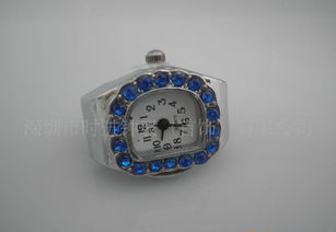 時(shí)尚新寵 光彩奪目翻蓋戒指表，廠家直銷(xiāo)特價(jià)促銷(xiāo)中